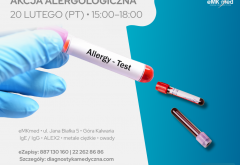 Akcja testów alergicznych eMKmed Góra Kalwaria – 20 lutego (15:00–18:00)